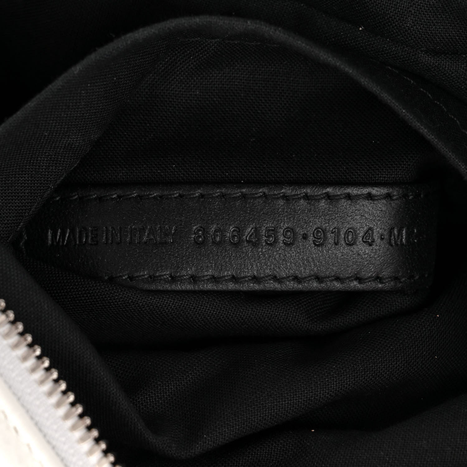 Balenciaga Agneau Arena XS Monaco Camera Shoulder Bag Optic White 7 of 10