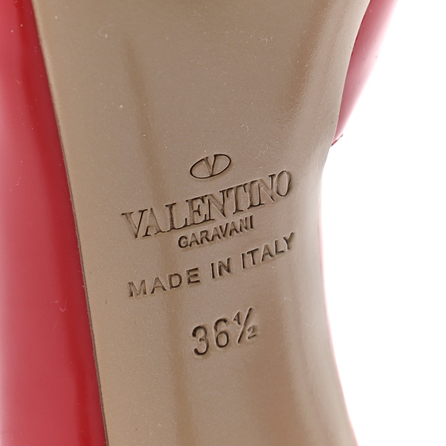 Valentino Garavani Patent Couture Bow Peep Toe d'Orsay 15/110mm Pumps 36.5 Rosso Valentino 6 of 9