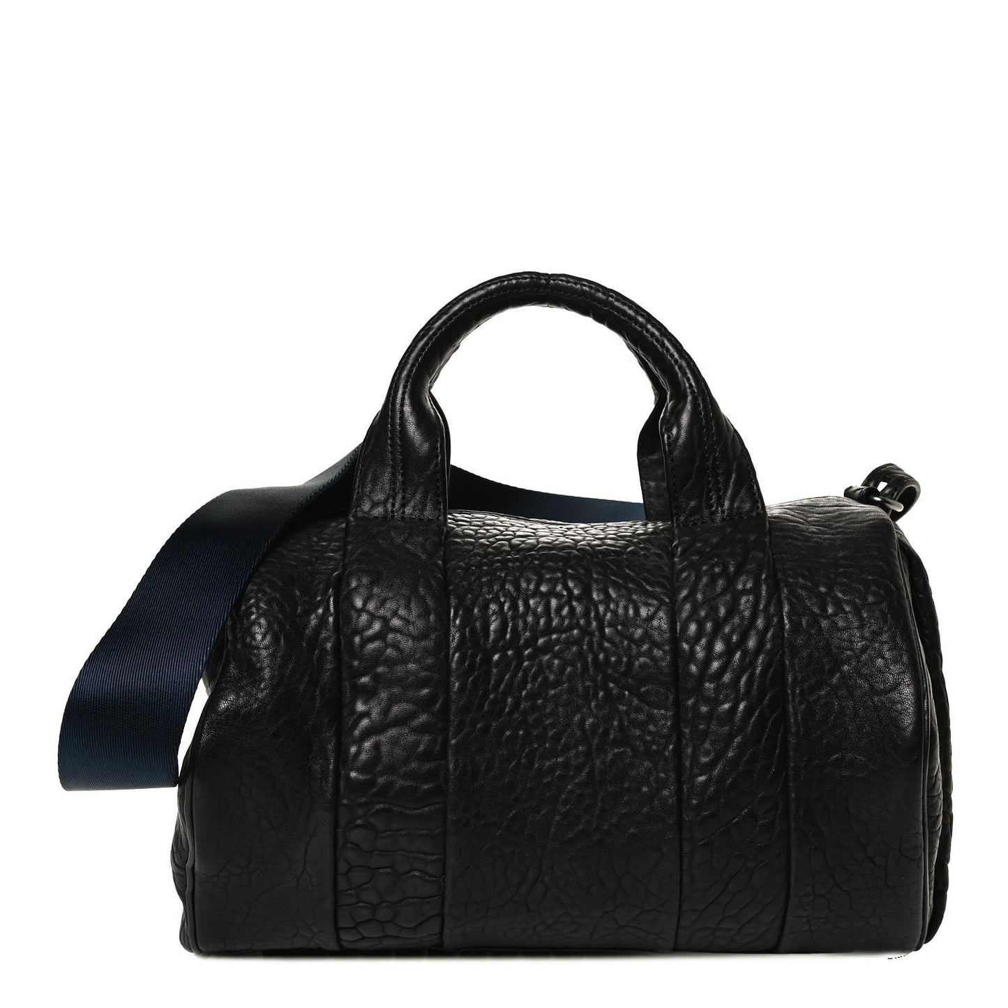 Pebbled Lambskin Rocco Black Nickel Hardware