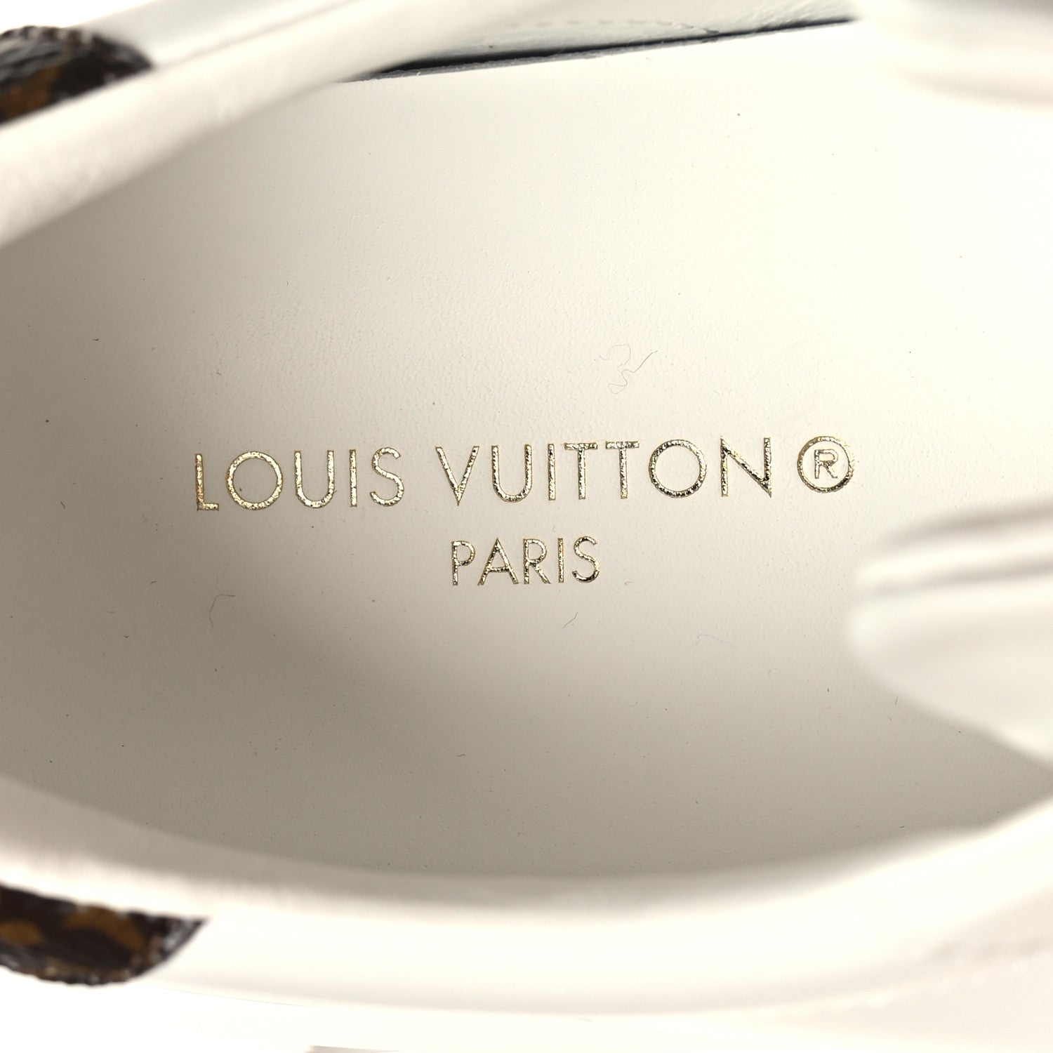 Louis Vuitton Monogram Sneakers 38.5 White 8 of 9