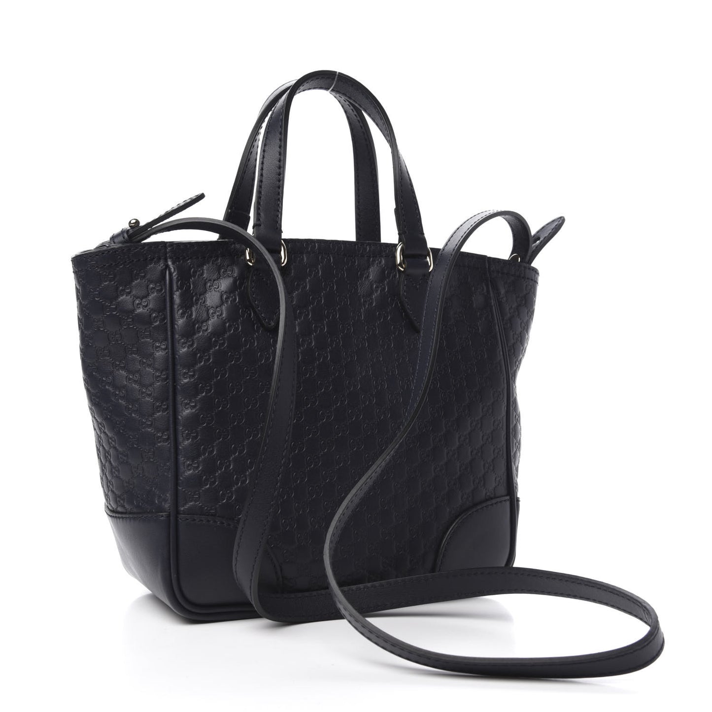 Microguccissima Small Bree Tote Navy