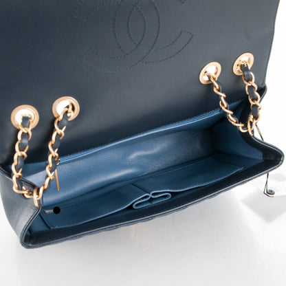 Chanel Caviar Quilted Medium CC Filigree Flap Navy 5 of 7