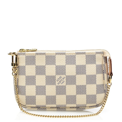 Louis Vuitton Damier Azur Mini Pochette Accessories 1 of 6