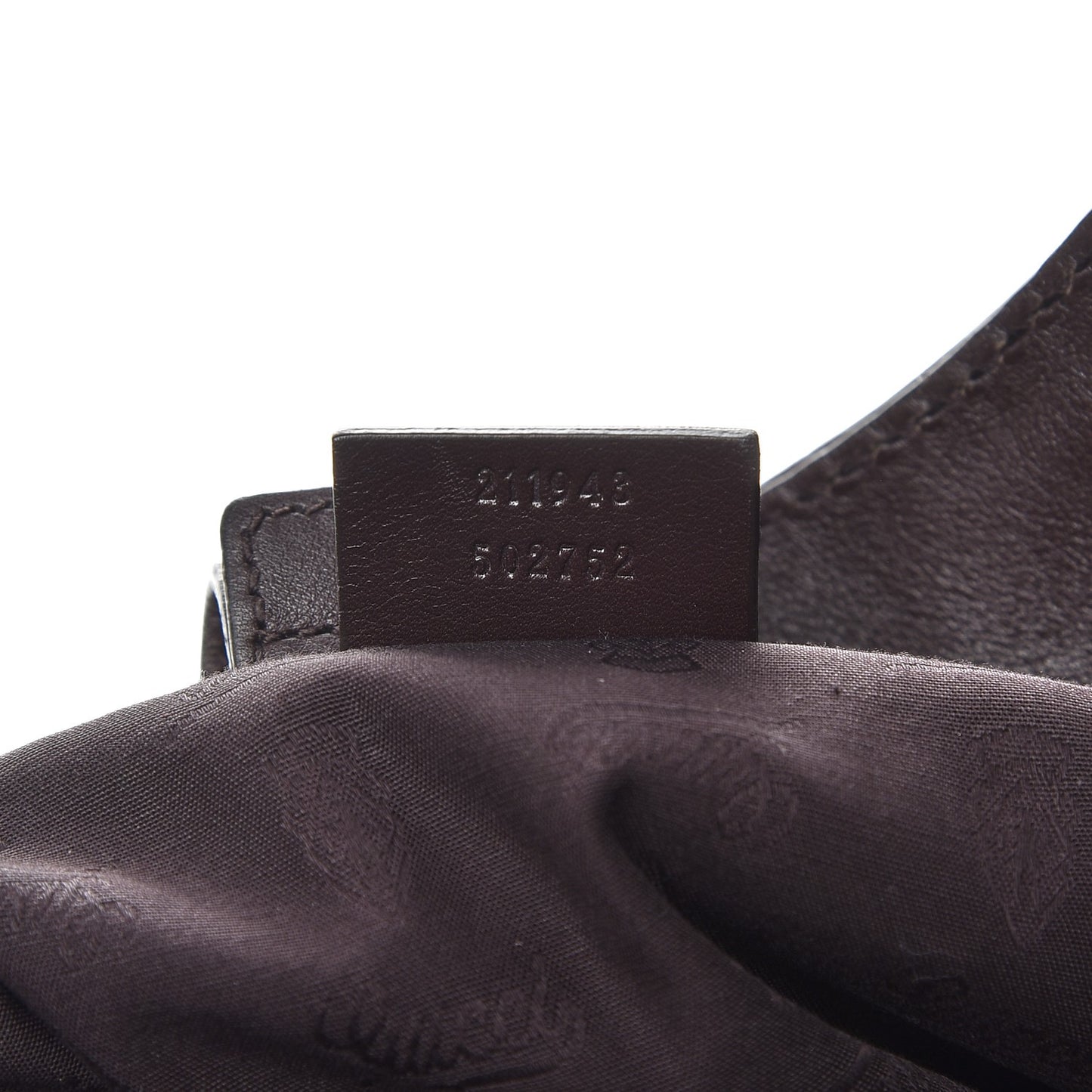Guccissima Signature Large Sukey Tote Chocolate