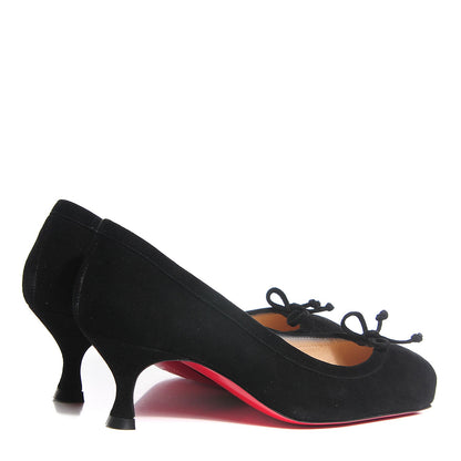 Christian Louboutin Suede Lola 45 Pumps 36 Black 4 of 6