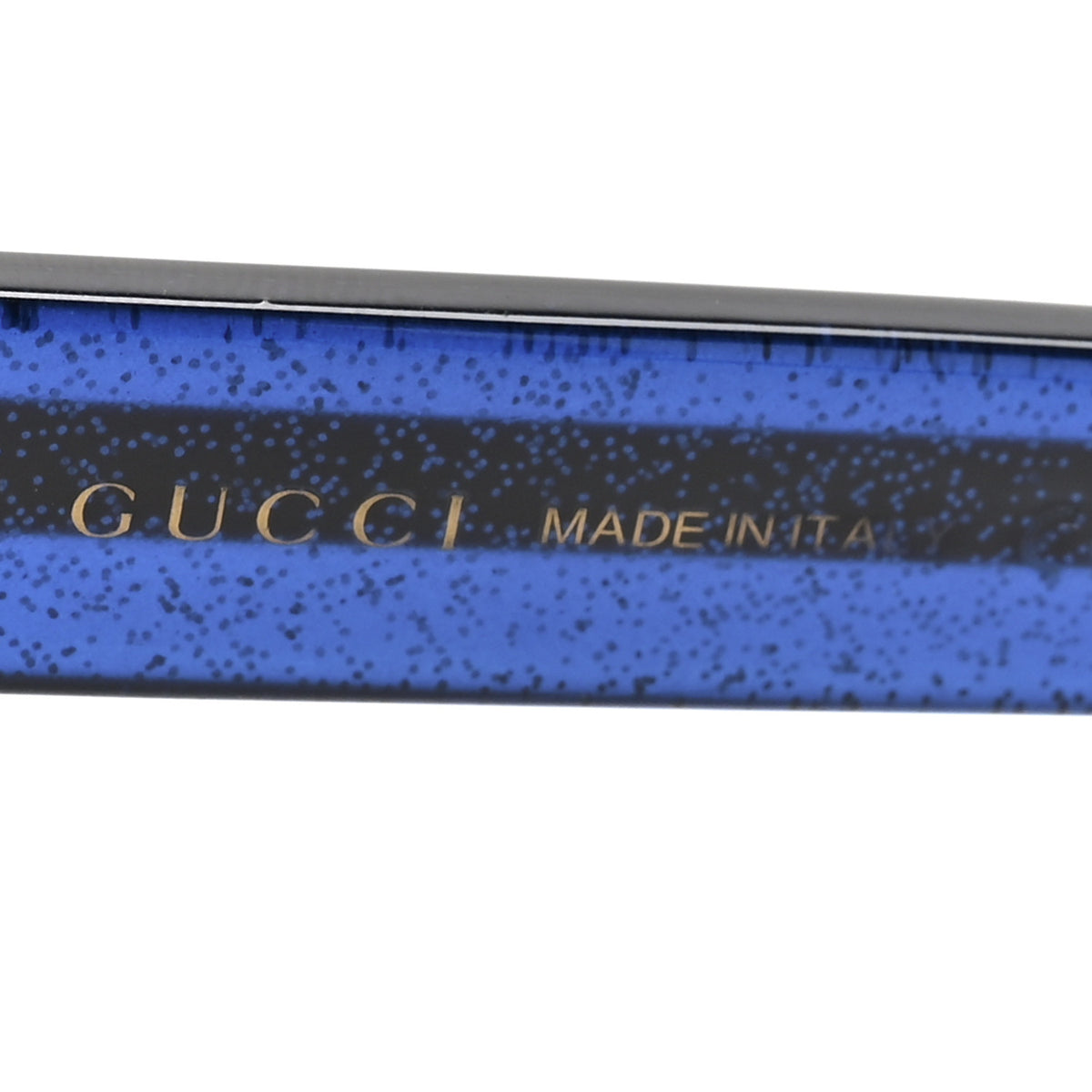 Gucci Acetate Square Frame Web Glitter Sunglasses GG0036S  display picture 2
