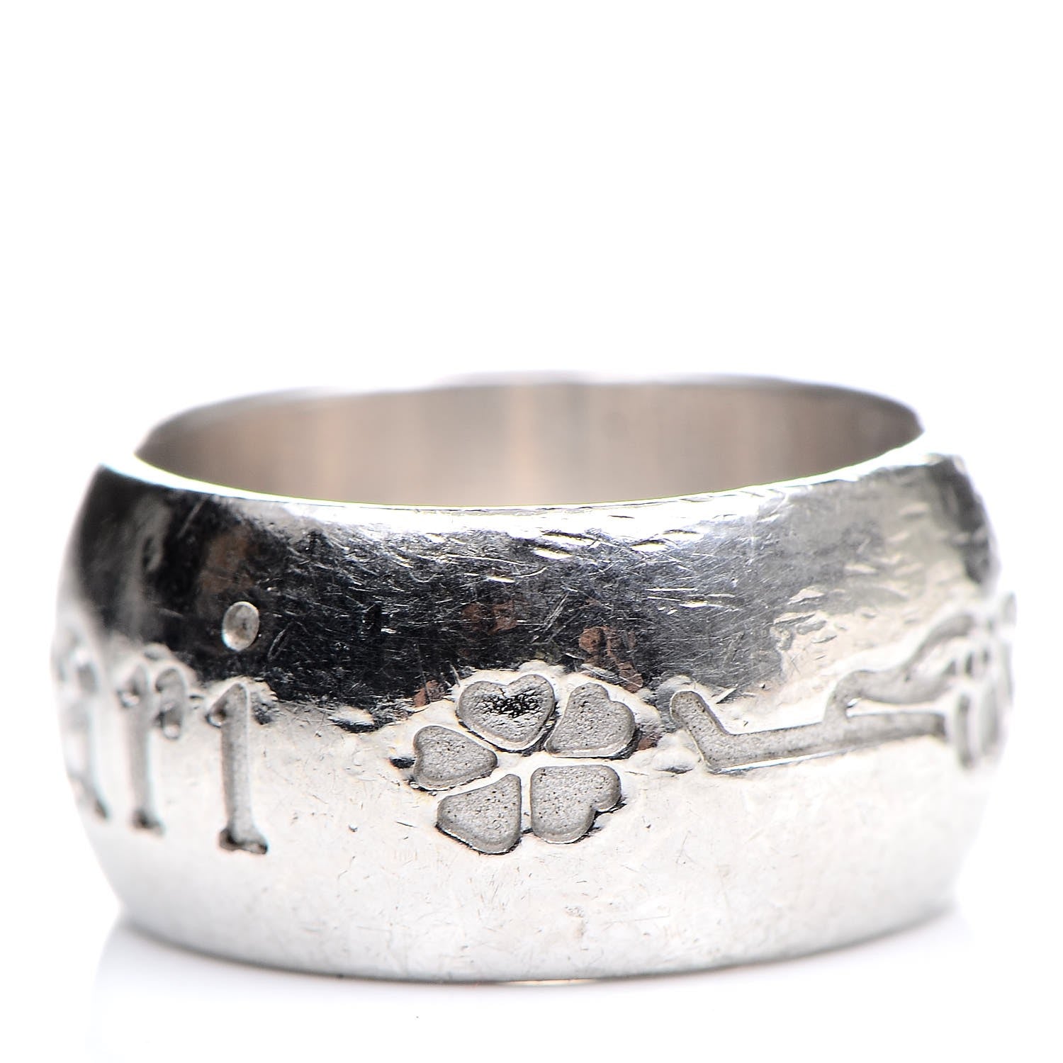 Bulgari Sterling Silver Save The Children Ring 51 5.75 3 of 7