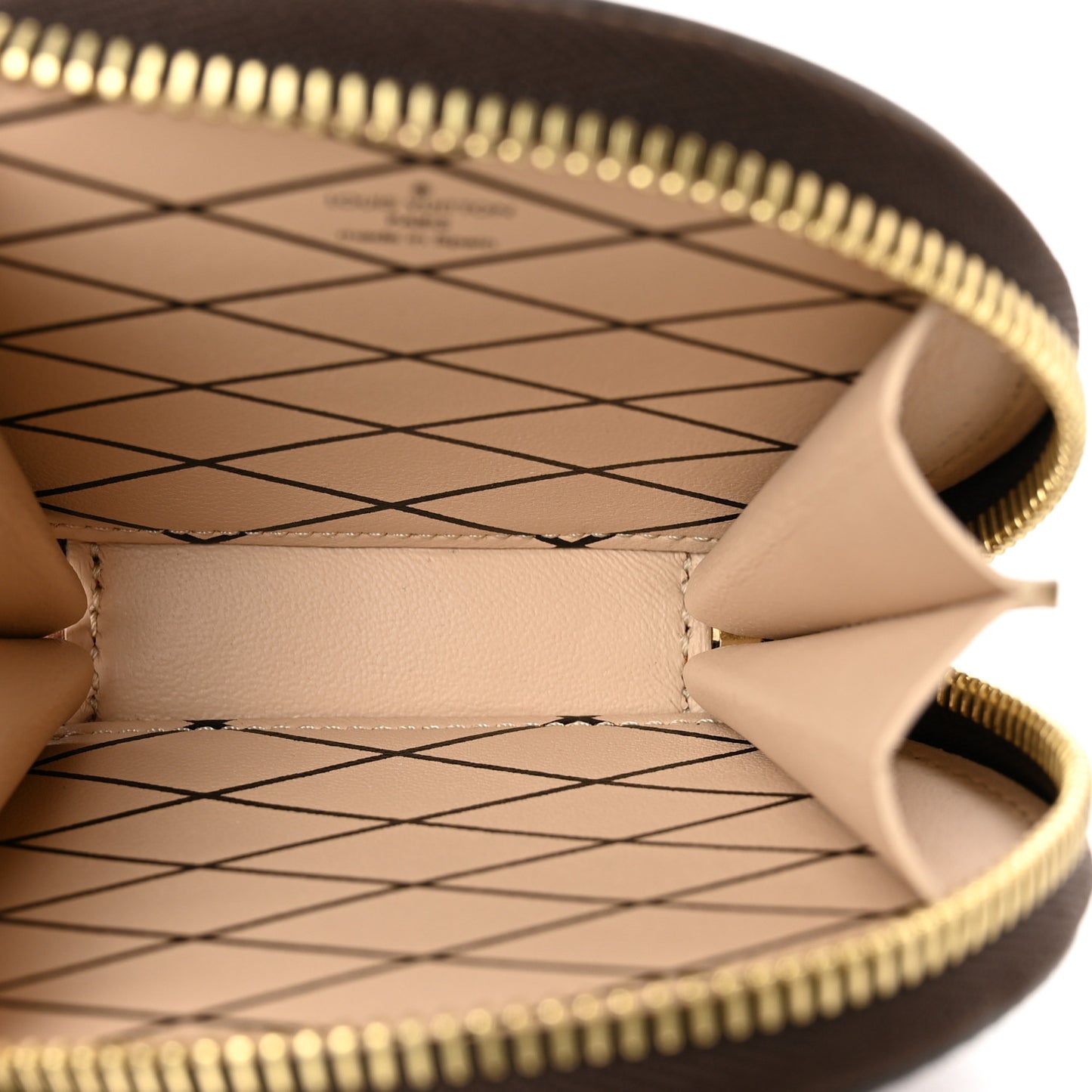 Calfskin Catogram Micro Boite Chapeau Marron