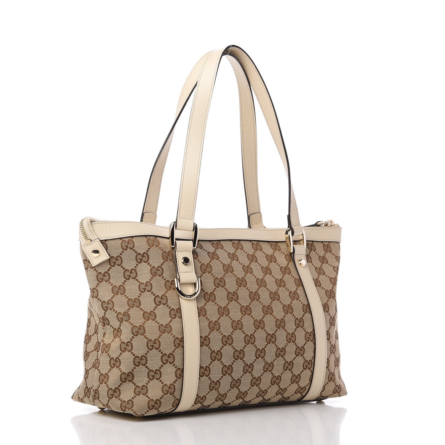 Monogram Medium Abbey Tote Off White