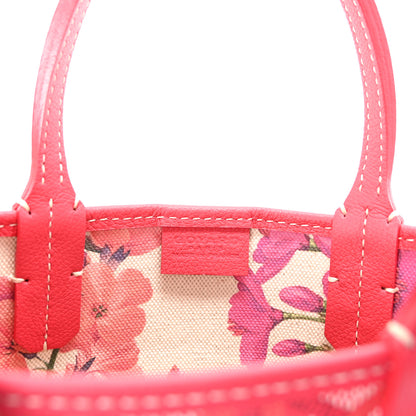 Goyard Goyardine Le Jardin Poitiers Tote PM Fuchsia 6 of 10