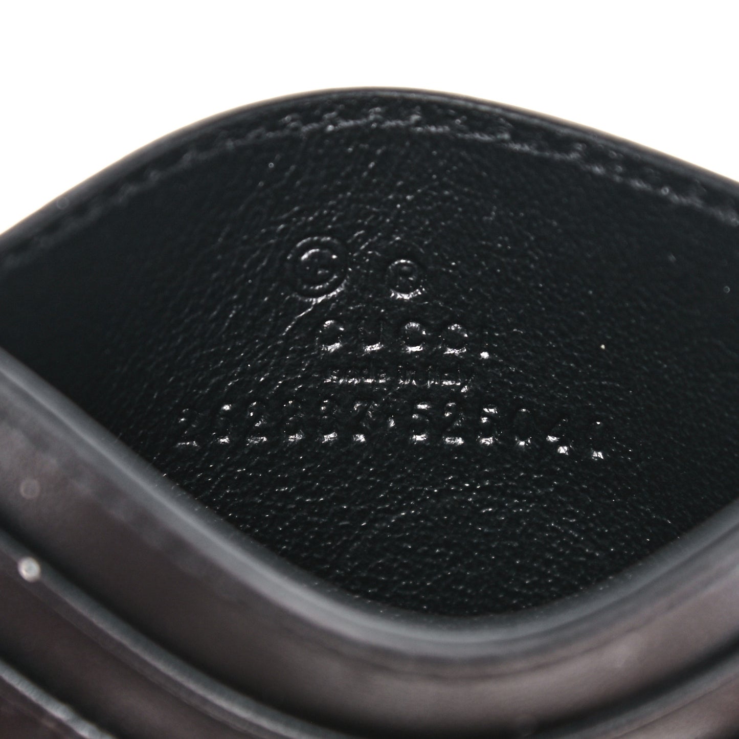 Microguccissima Card Holder Black