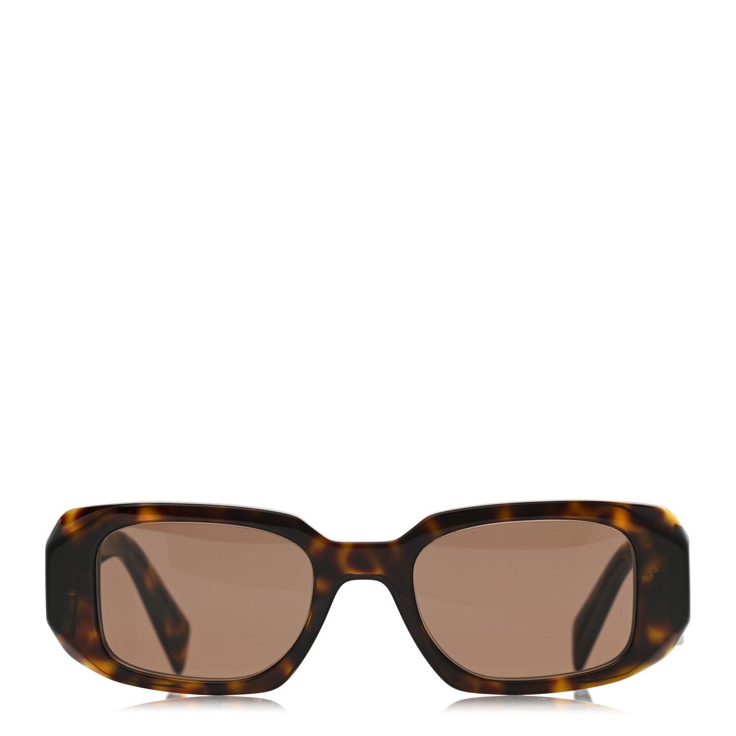Prada Acetate Symbole Sunglasses SPR 17W Havana 2 of 7