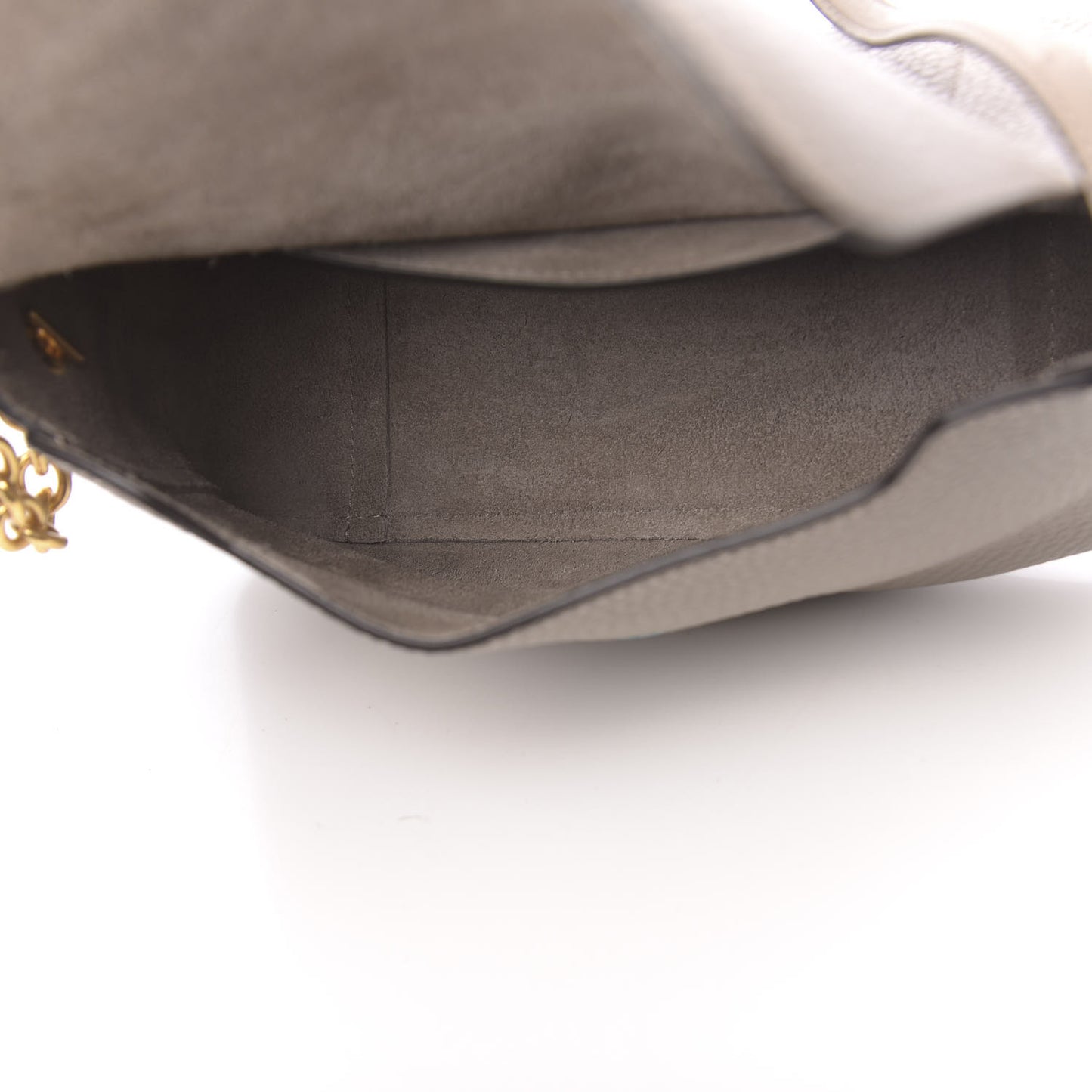 Heavy Grain Calfskin Mini Keeley Solid Grey