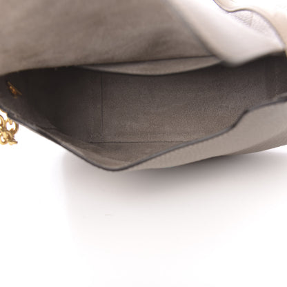 Mulberry Heavy Grain Calfskin Mini Keeley Solid Grey 8 of 18