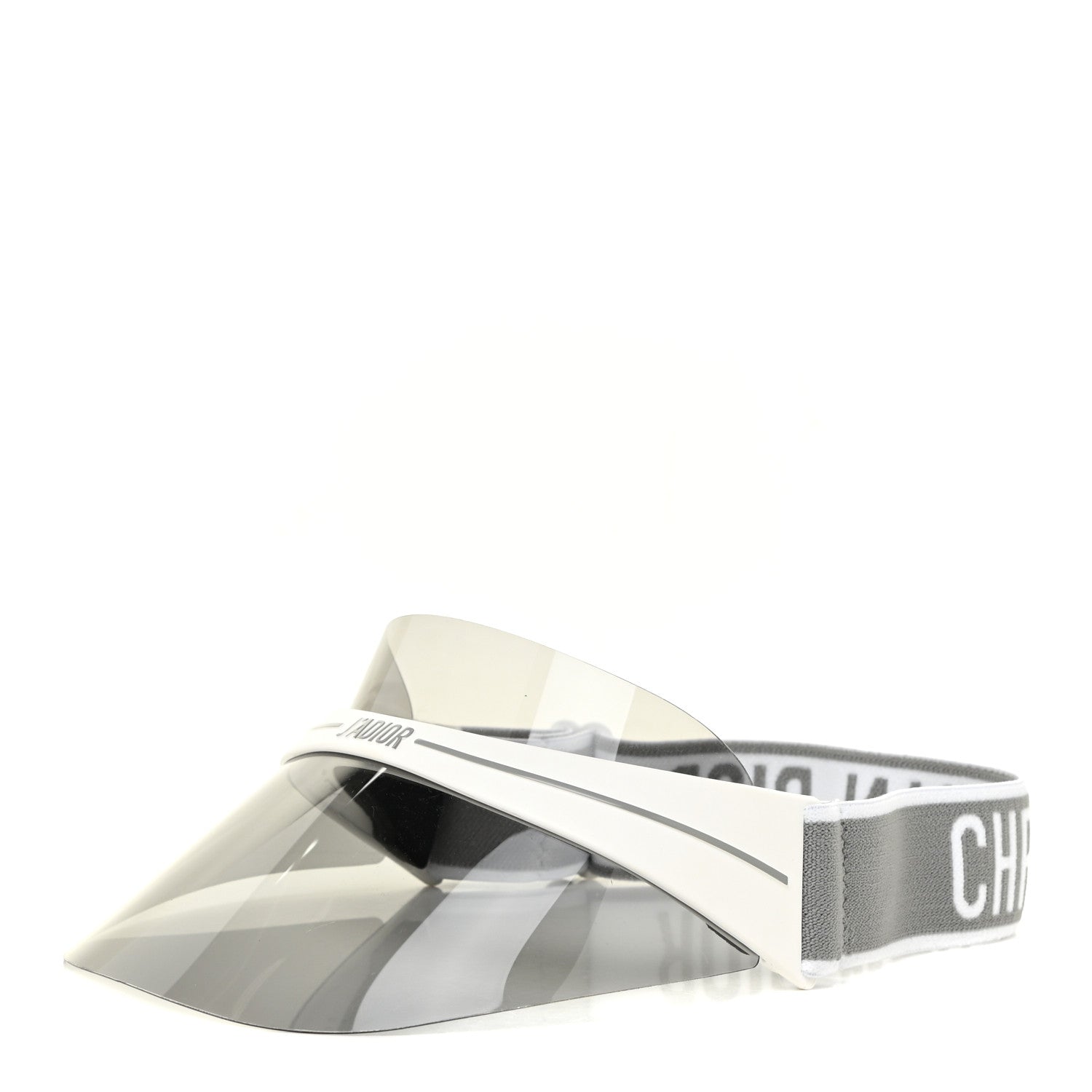Christian Dior Mirrored DiorClub1 Sun Visor Grey 1 of 7