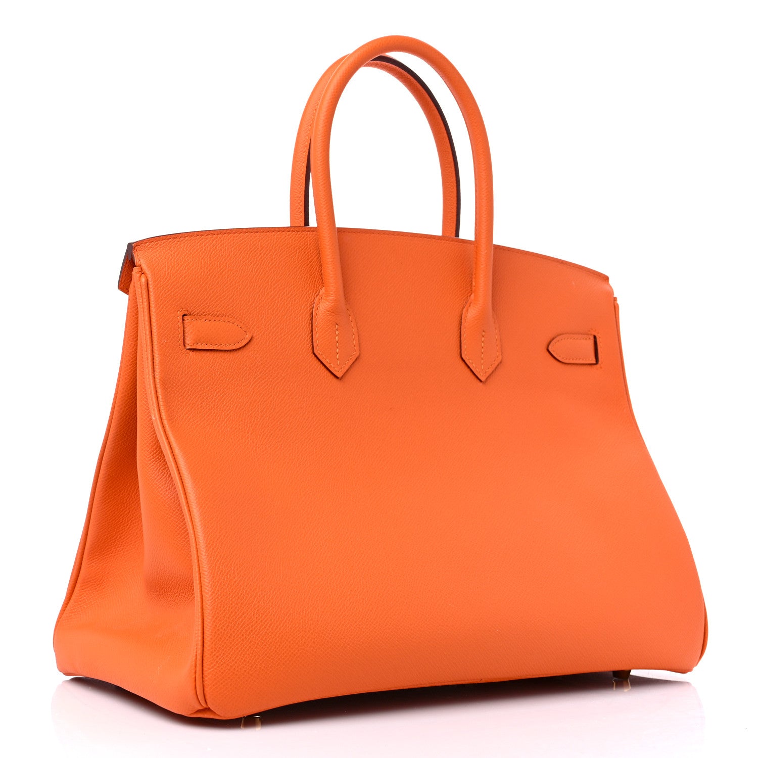 Hermes Epsom Birkin 35 Orange 3 of 12