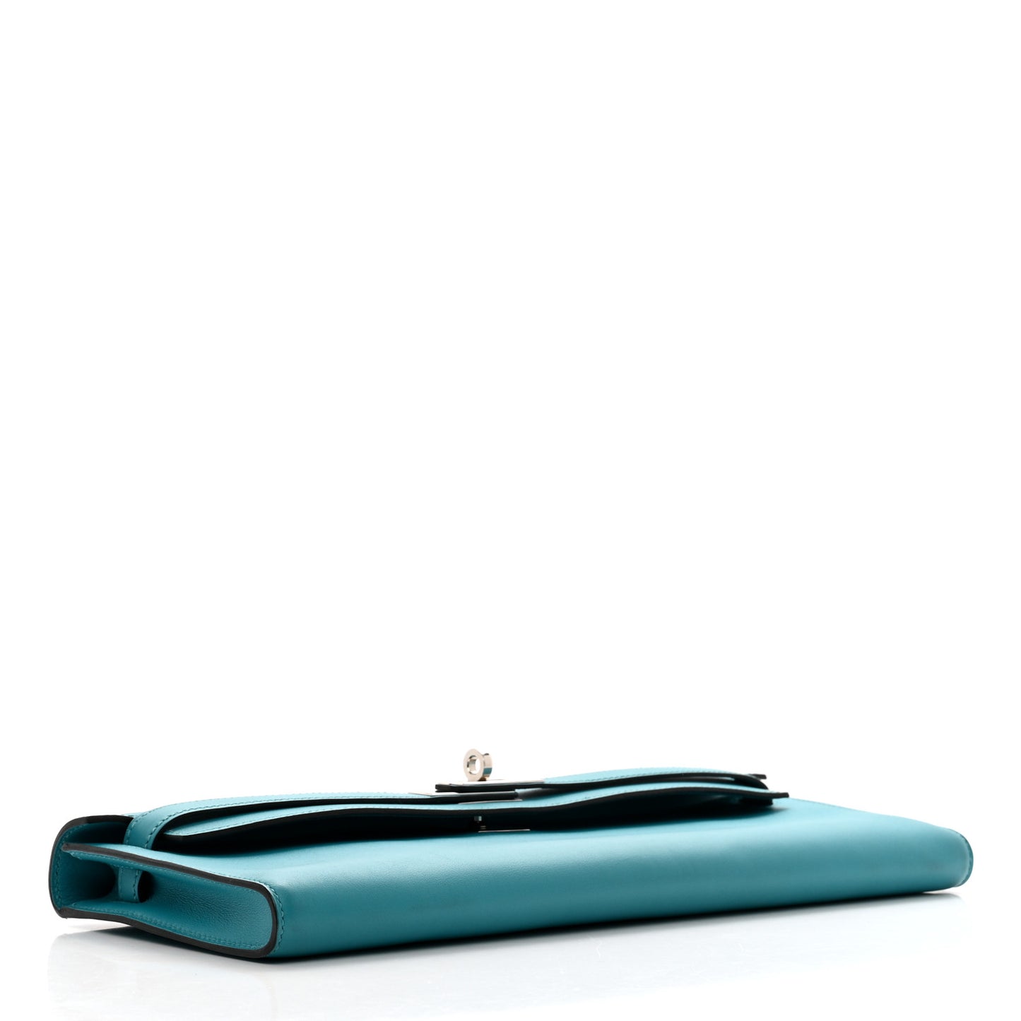 Swift Kelly Cut Clutch Pochette Turquoise