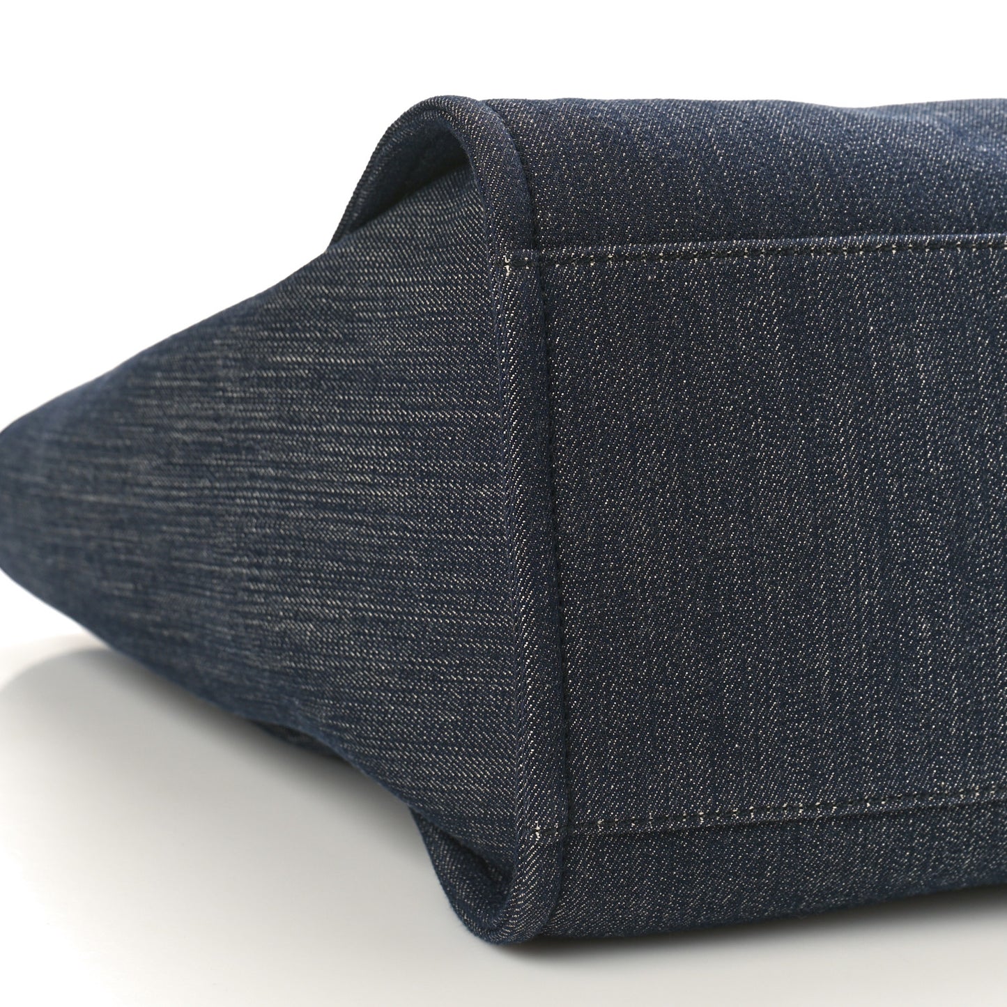 Denim Large Deauville Tote Dark Blue