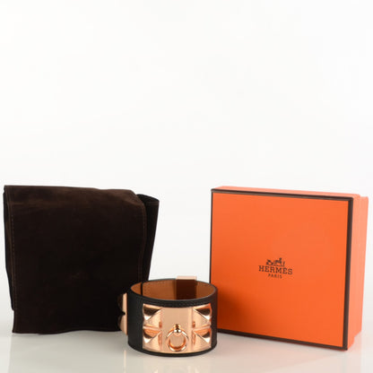 Hermes Epsom Collier de Chien CDC Bracelet S Black 4 of 6