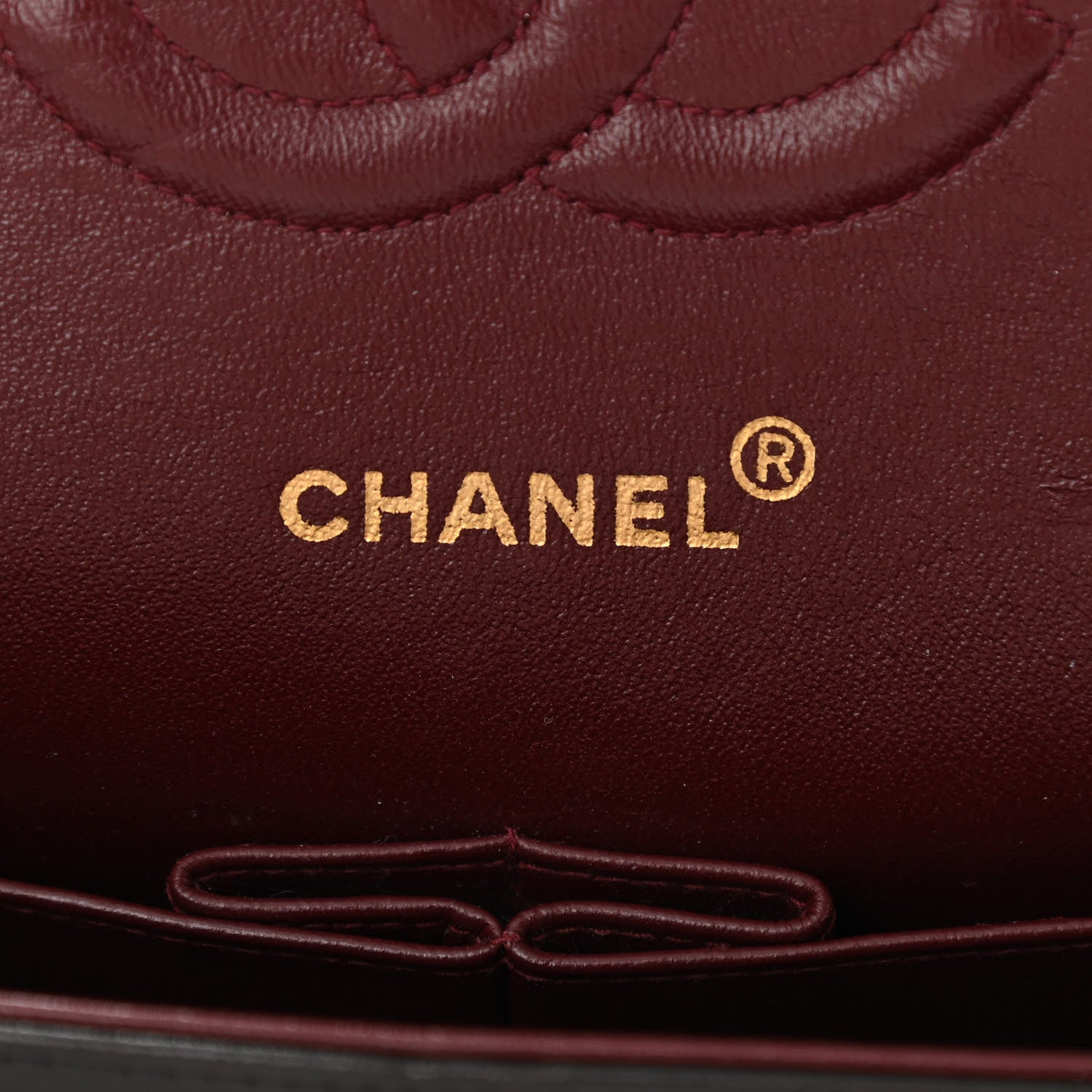 Chanel Lambskin Quilted Medium Double Flap Black 6 of 12