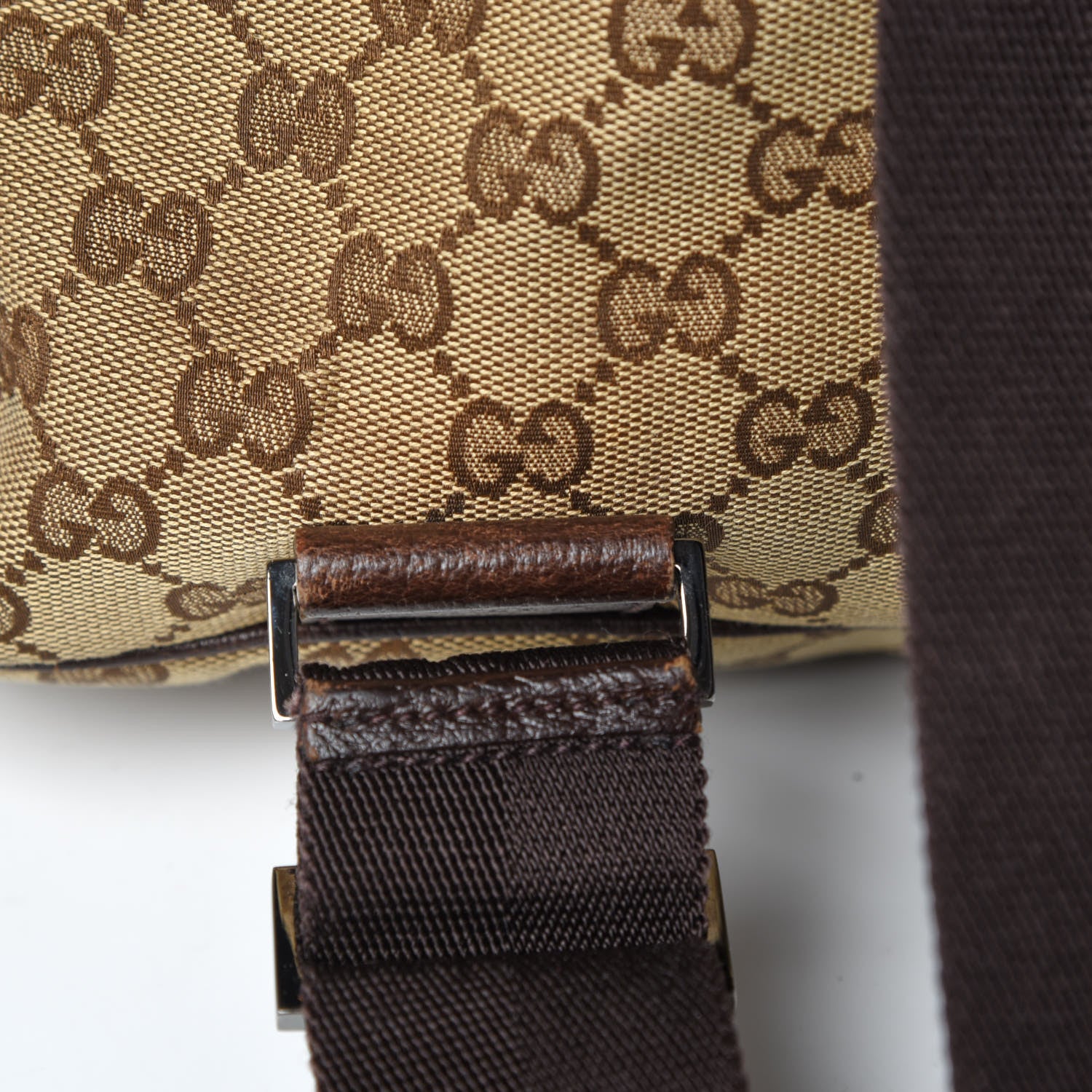 Gucci Monogram Backpack Dark Brown 18 of 21
