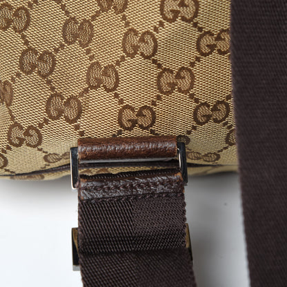 Gucci Monogram Backpack Dark Brown 18 of 21