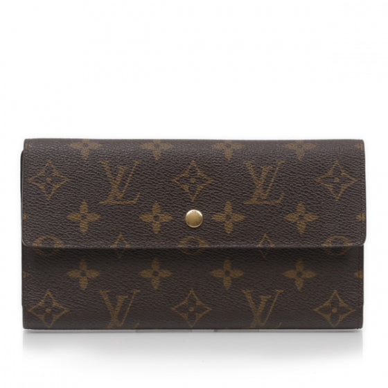 Louis Vuitton Monogram Porte Tresor International Wallet 1 of 12