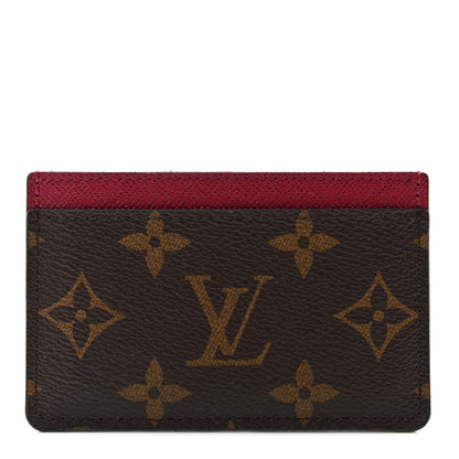 Louis Vuitton Monogram Card Holder Fuchsia 1 of 7
