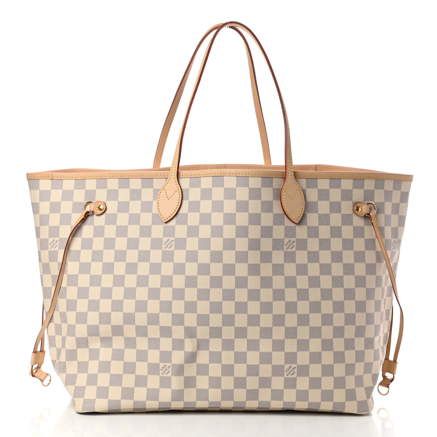 Damier Azur Neo Neverfull GM Rose Ballerine