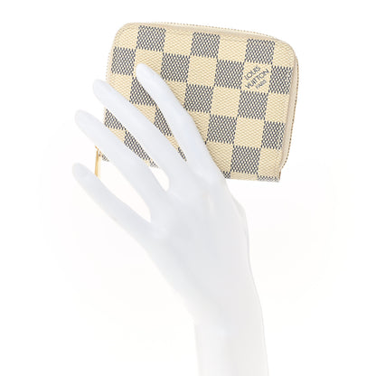Louis Vuitton Damier Azur Zippy Coin Purse 2 of 6