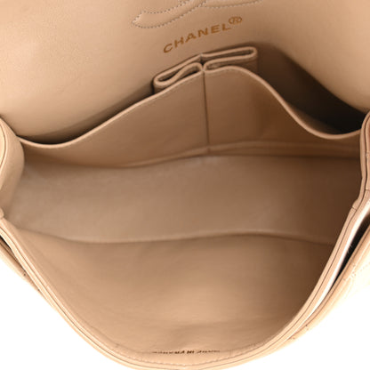 Chanel Lambskin Quilted Small Double Flap Beige 5 of 14