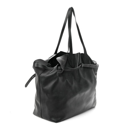 Burberry Calfskin Large Belt Tote Black 4 of 13
