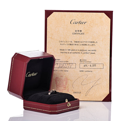 Cartier 18K Pink Gold 3.5mm LOVE Wedding Band Ring 50 5.25 5 of 5