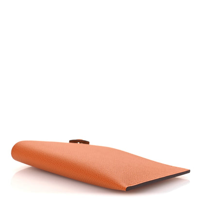 Hermes Epsom Tarmac PM Passport Holder Orange 4 of 8