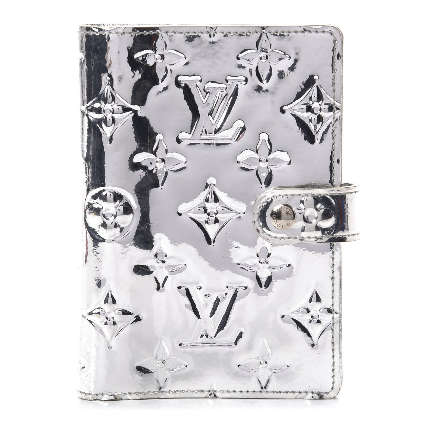 Monogram Miroir Small Ring Agenda Silver