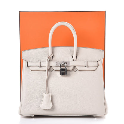 Hermes Togo Birkin 25 Beton 34 of 34