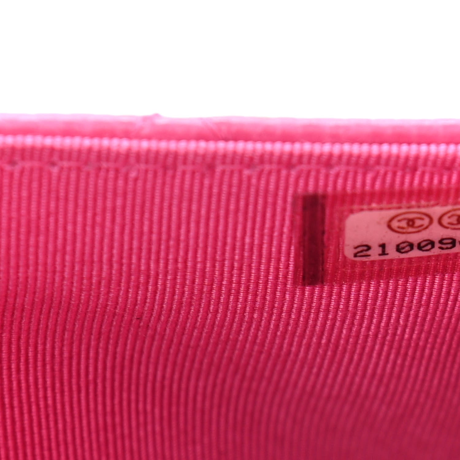 Chanel Caviar Quilted Wallet On Chain WOC Dark Pink 8 of 12