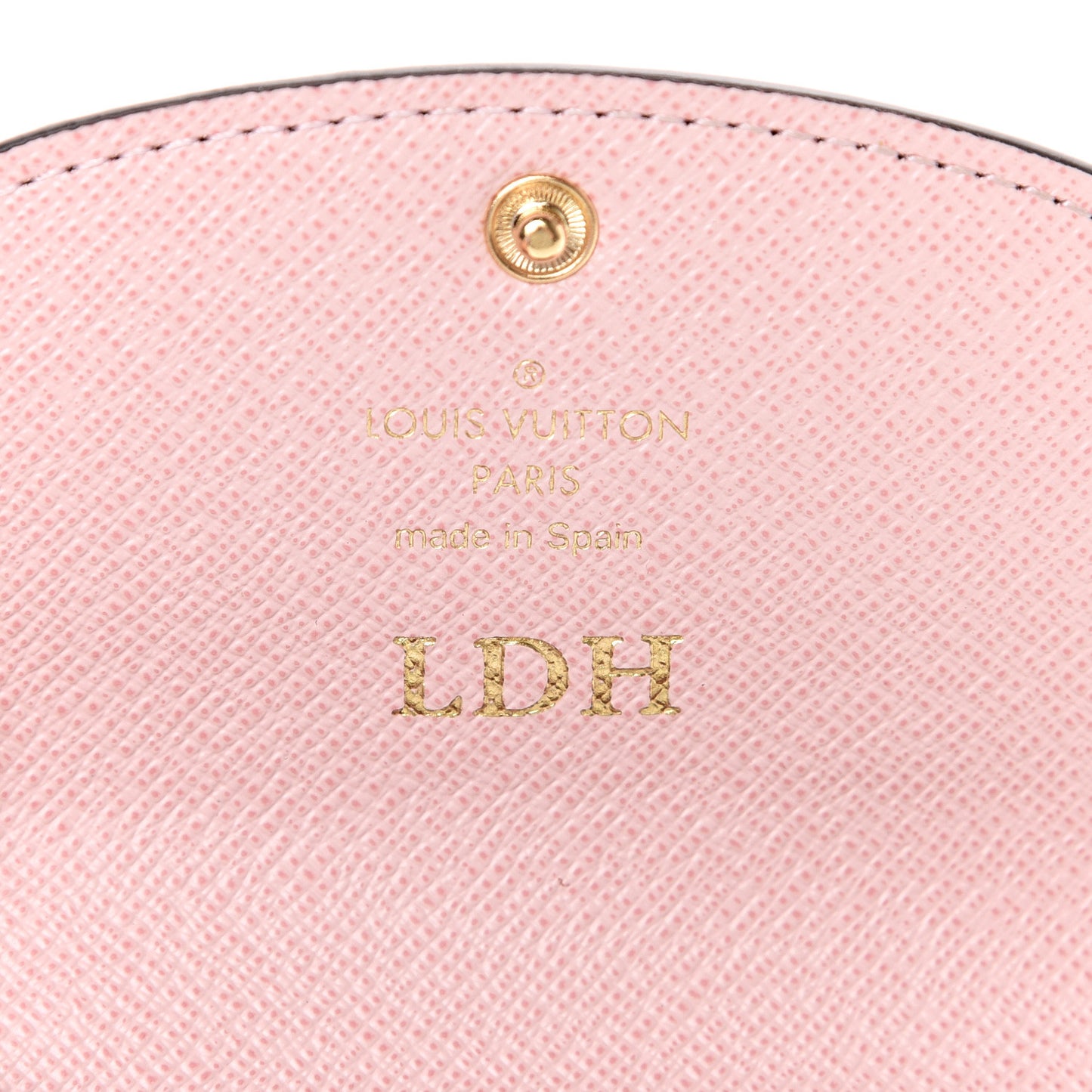 Monogram Rosalie Coin Purse Rose Ballerine