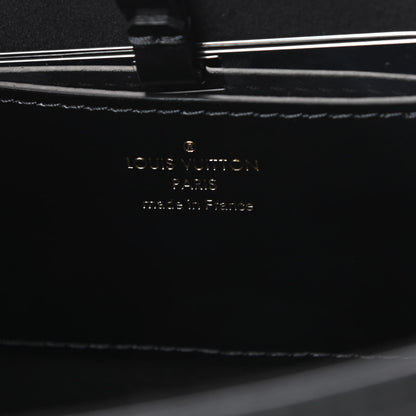 Louis Vuitton Calfskin Monogram Braided Twist Shoulder Bag MM Black 6 of 9