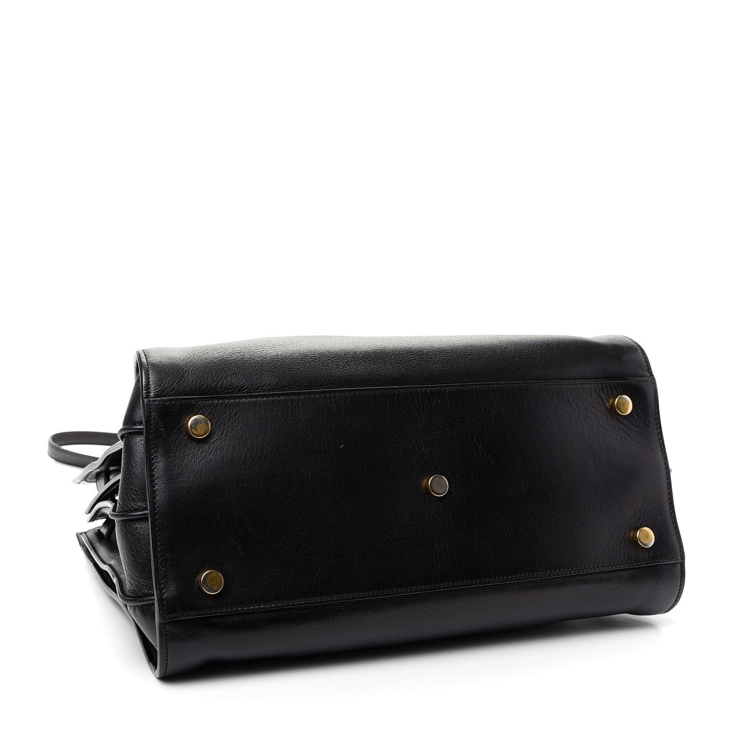 Calfskin Small Sac De Jour Black