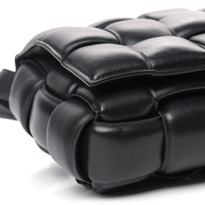 Bottega Veneta Nappa Maxi Intreccio Padded Cassette Crossbody Bag Black 6 of 9