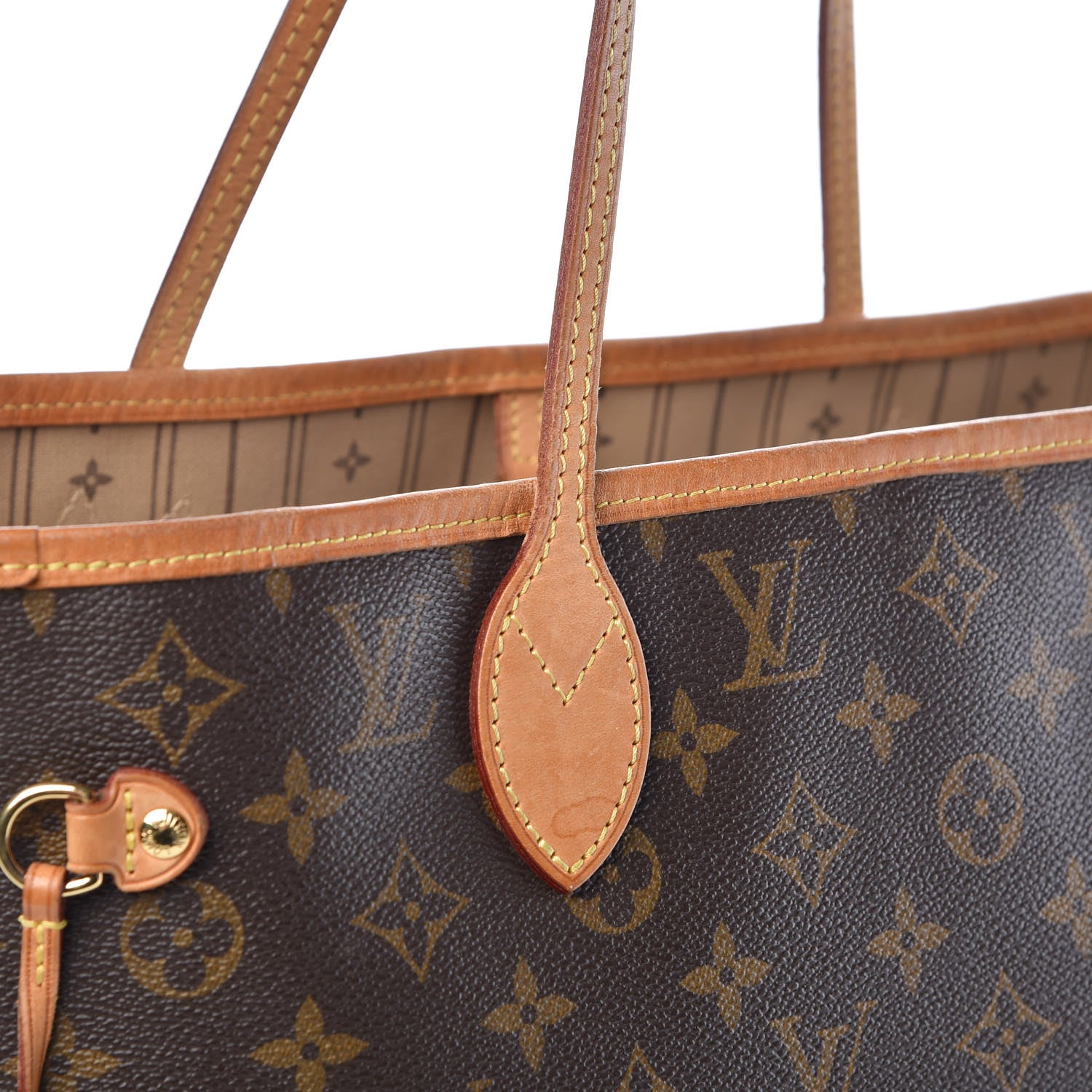 Louis Vuitton Monogram Neverfull MM 17 of 19