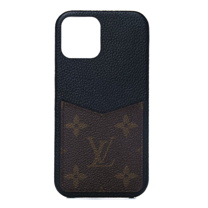 Louis Vuitton Monogram iPhone 12/12 Pro Bumper Black 1 of 13
