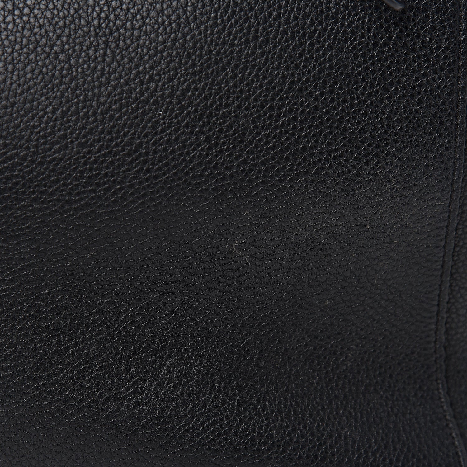 Celine Soft Grained Calfskin Small Belt Cabas Phantom Black 11 of 14