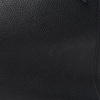 Celine Soft Grained Calfskin Small Belt Cabas Phantom Black 11 of 14
