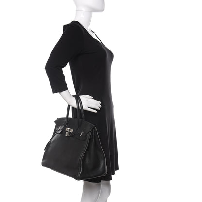 Hermes Togo Birkin 35 Black 2 of 10