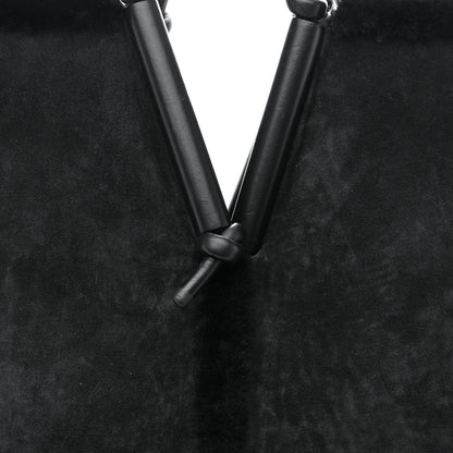 Bottega Veneta Shearling Reversible Tote Black 10 of 18