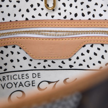 Louis Vuitton Monogram Kusama Waves Neverfull MM White 6 of 10