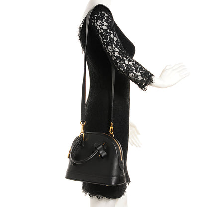 Louis Vuitton Taurillon Alma PPM Black 2 of 8