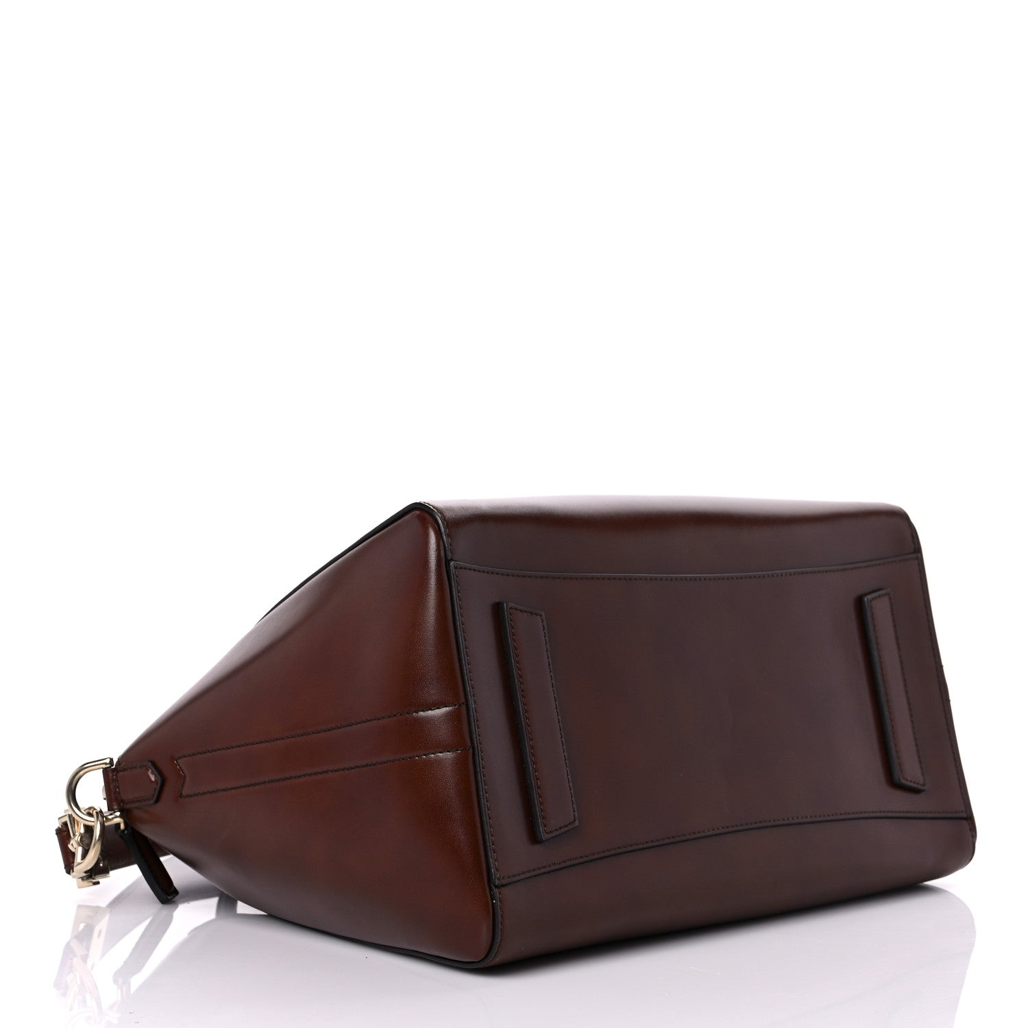 Givenchy Shiny Lord Calfskin Medium Antigona Brown 3 of 15